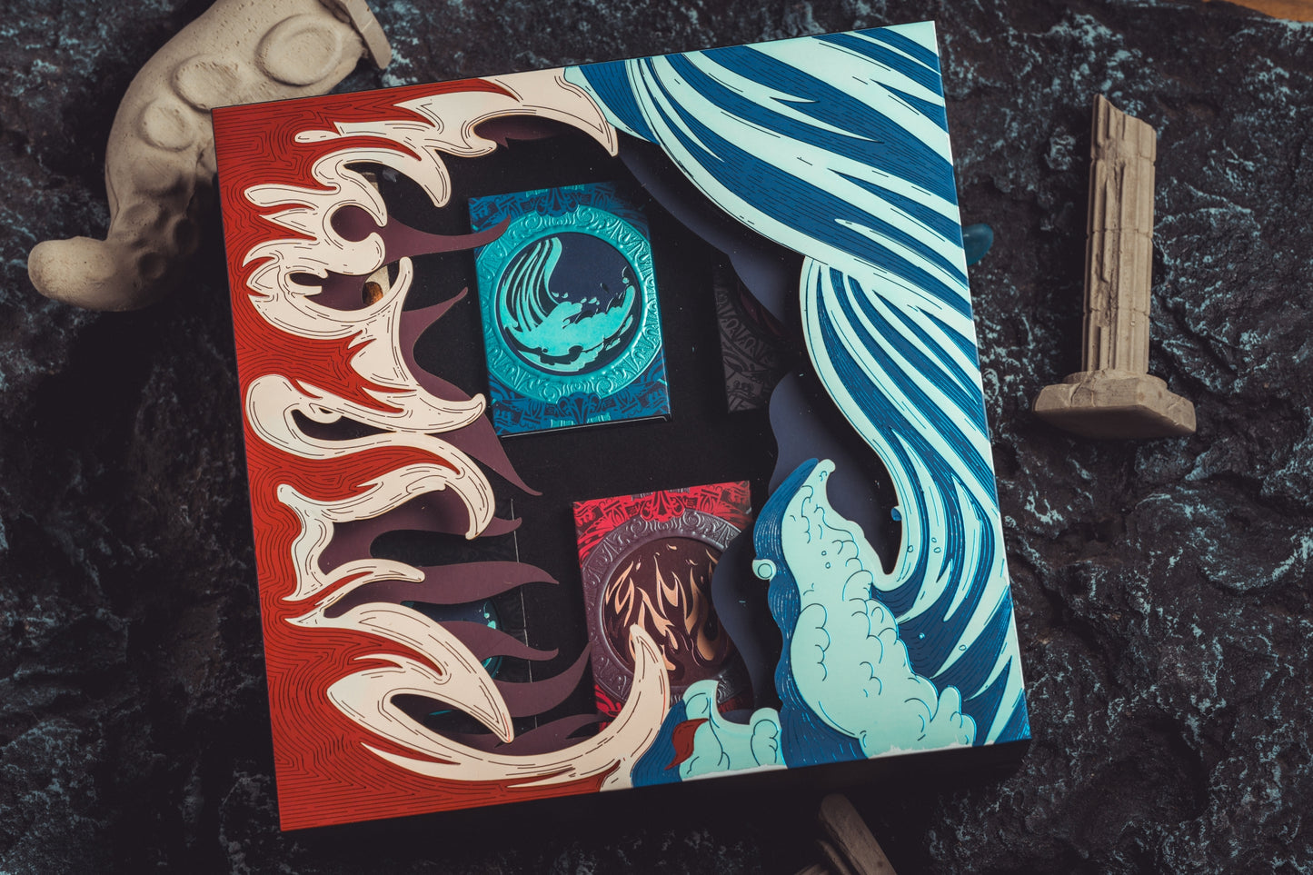 Atlantis: Fire & Water Playing Cards