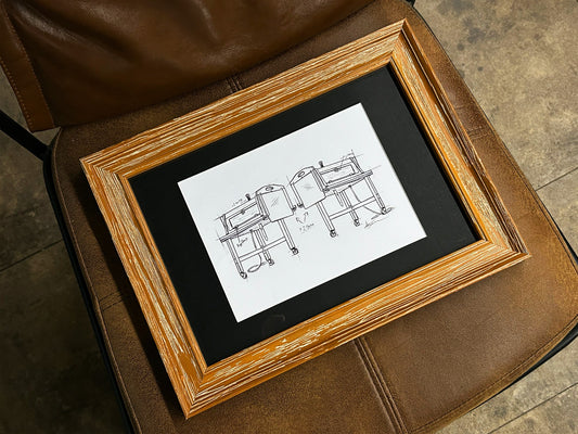 Stage Magic Themed Framed Print