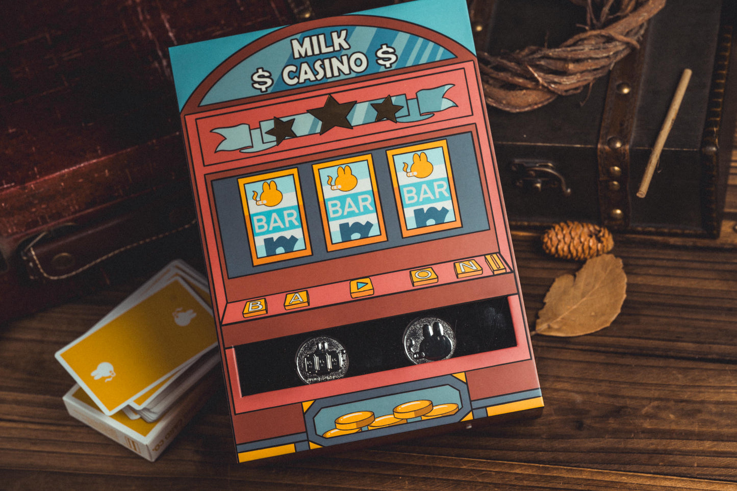 The Milk Casino Playing Cards