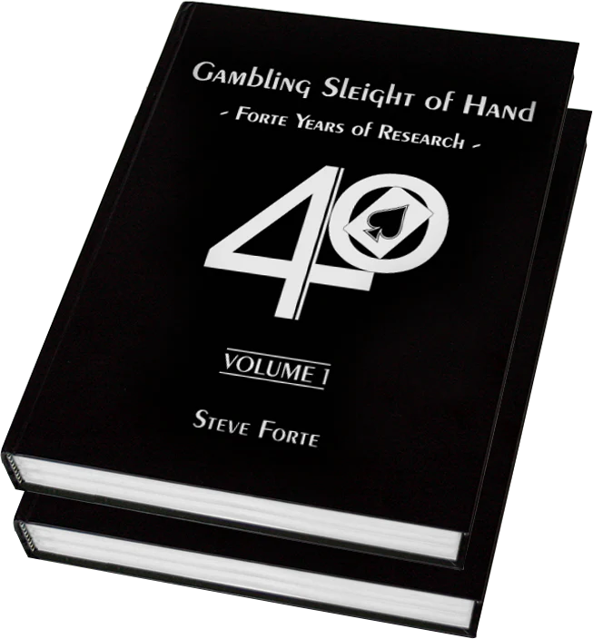 Gambling Sleight of Hand - Forte Years of Research Vol 1 &2