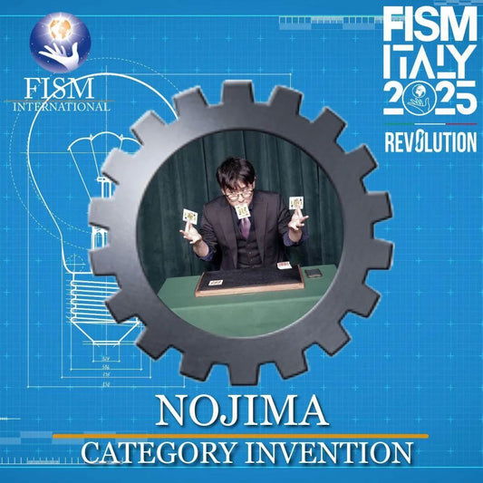 Nobuaki Nojima Wins Invention Award at FISM 2025&nbsp;- New Release Twisting the 13 Plus Now Available!