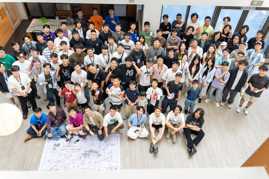 Group photo of all attendees of the fourth Simple Cardistry Exchange in Nanjing.