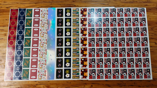 Random Uncut Sheet