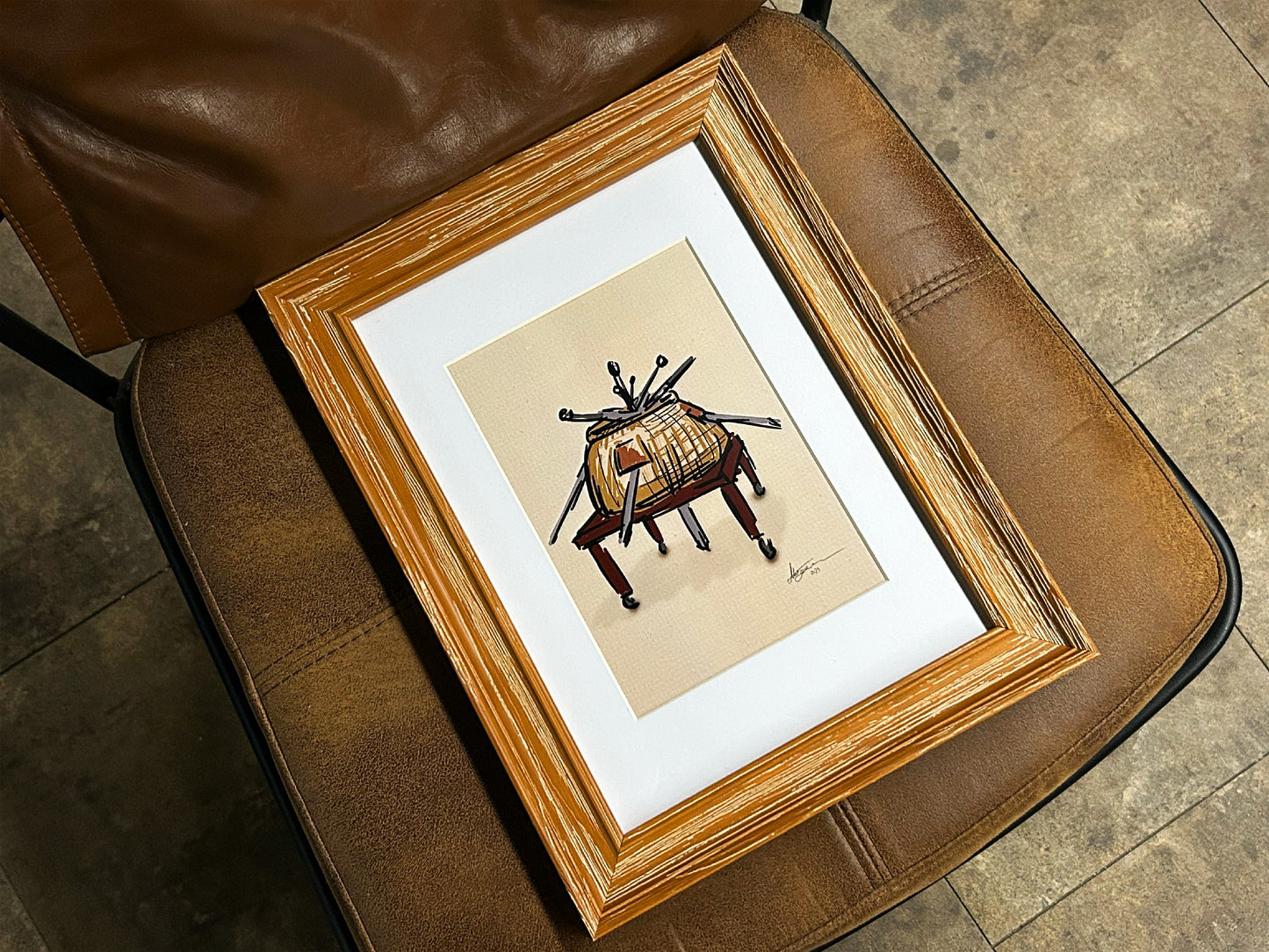 Stage Magic Themed Framed Print