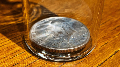 Real Coin in Bottle by Bacon Magic