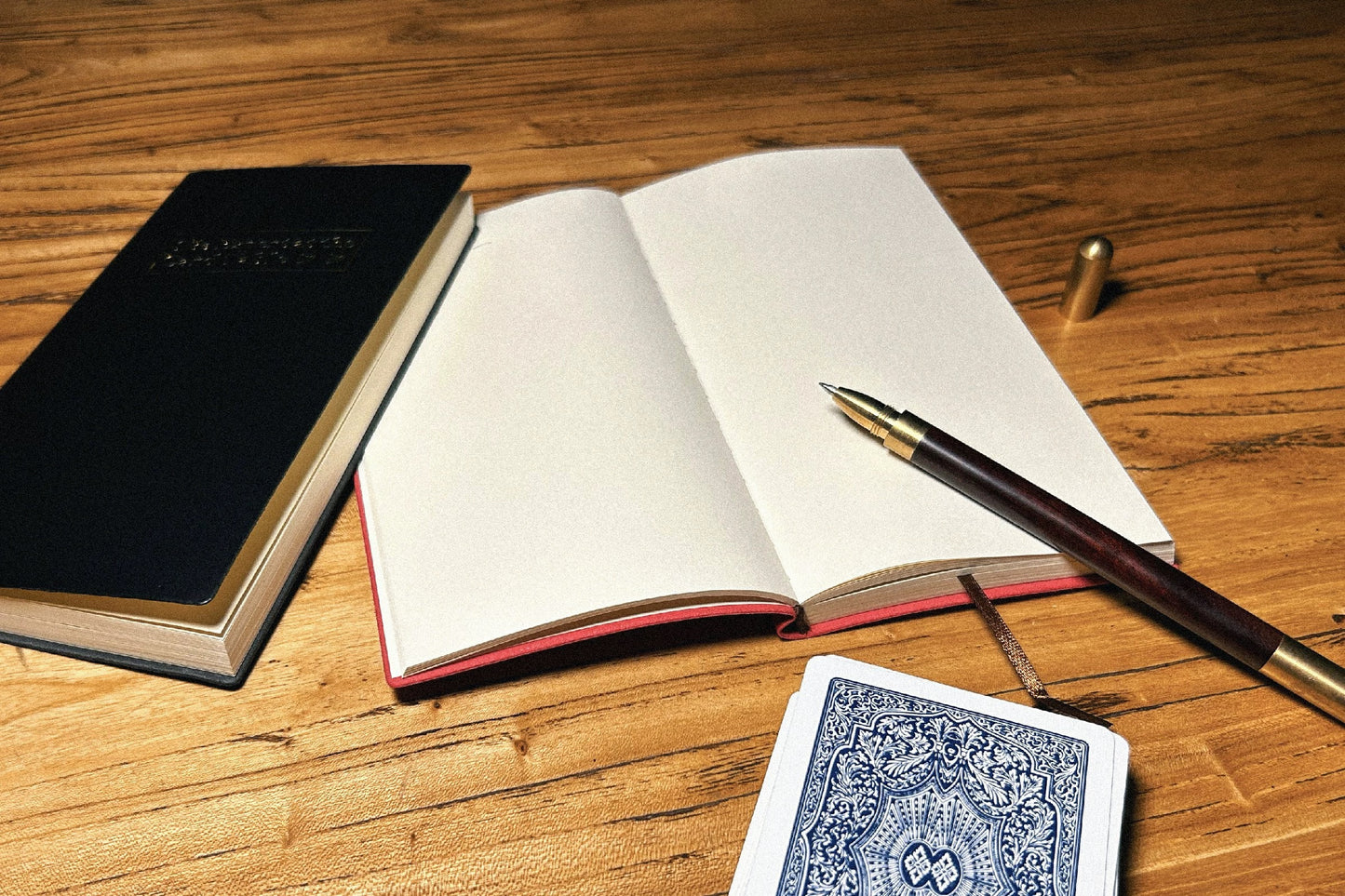 The Expert at the Card Table Notebook by Wang Yu