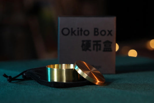 Okito Box by Bacon Magic (One Dollar Version) - 2