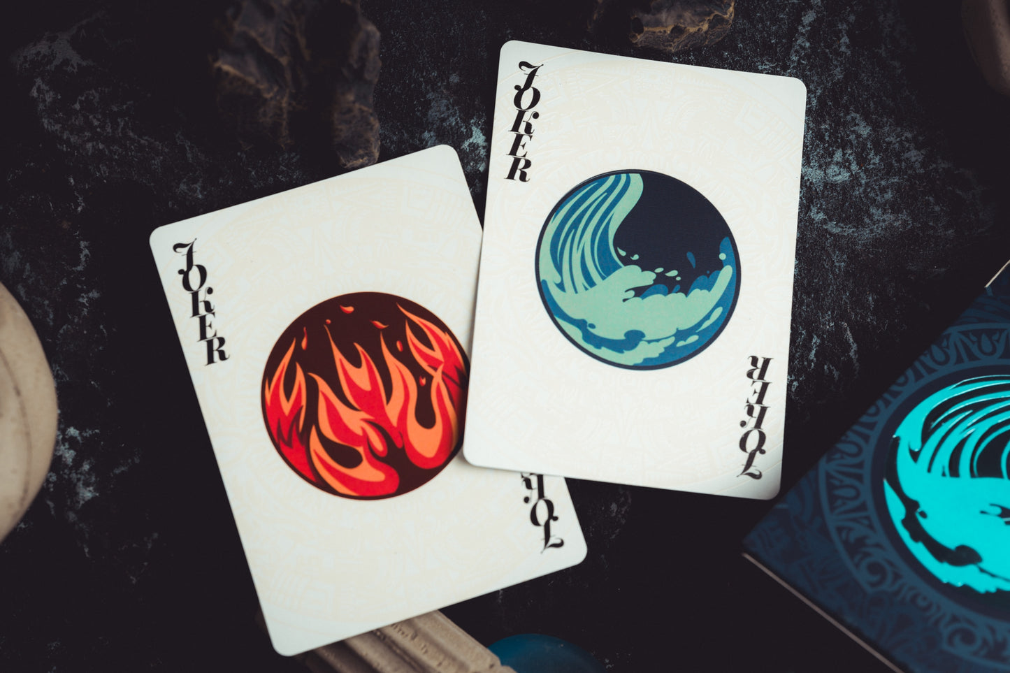 Atlantis: Fire & Water Playing Cards