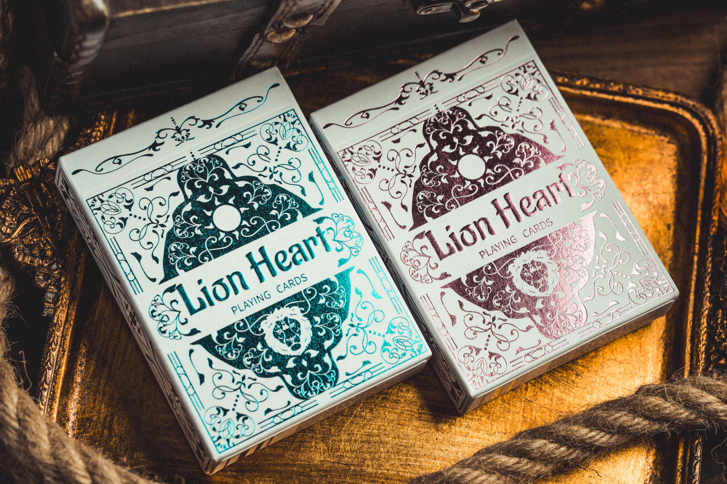 Lion Heart Playing Card by Eric Chien