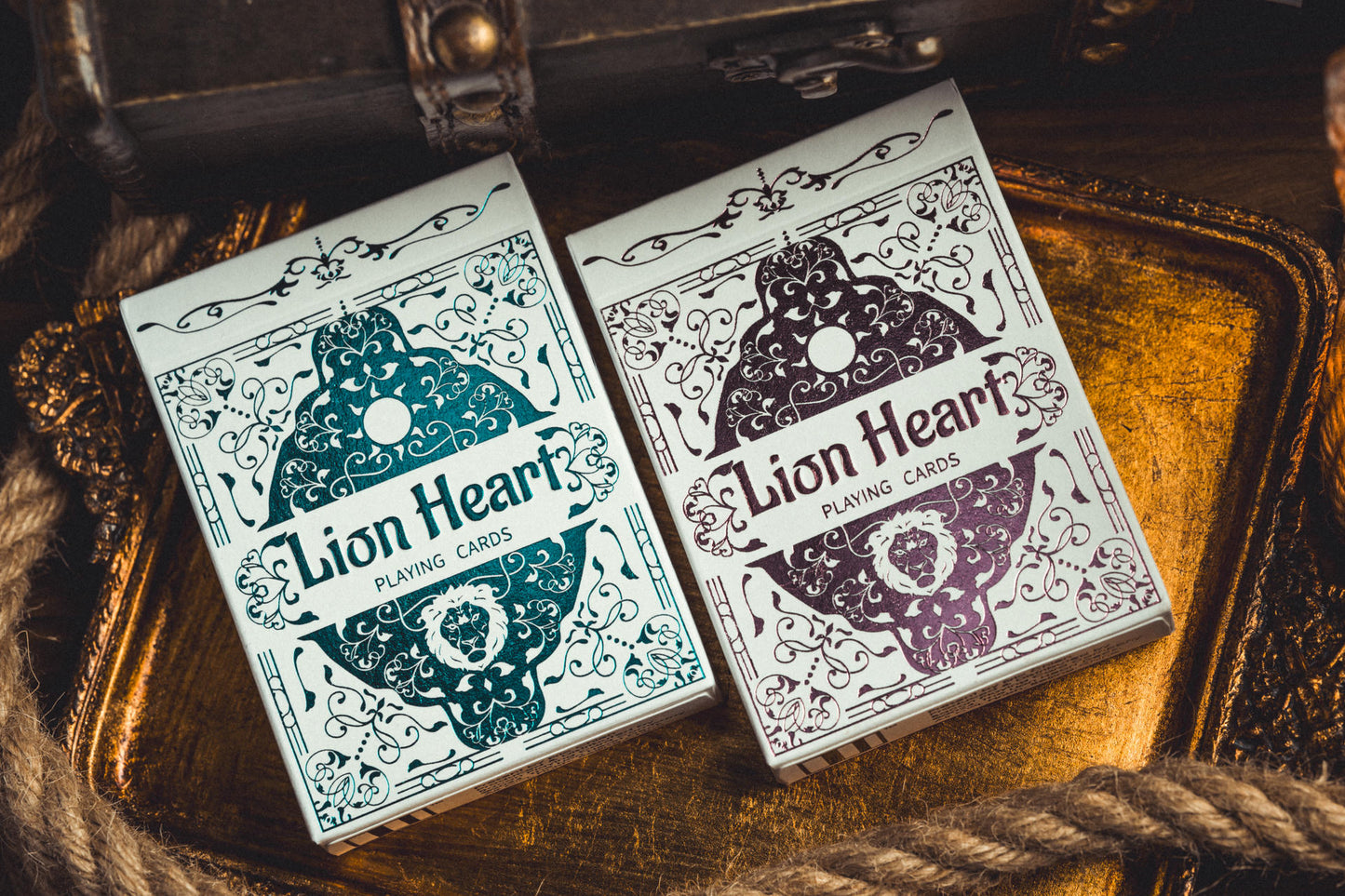 Lion Heart Playing Card by Eric Chien