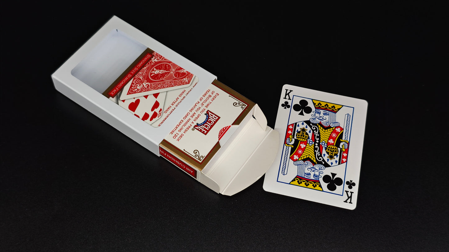 Vanishing Deck (magnetic, made from Bicycle cards)