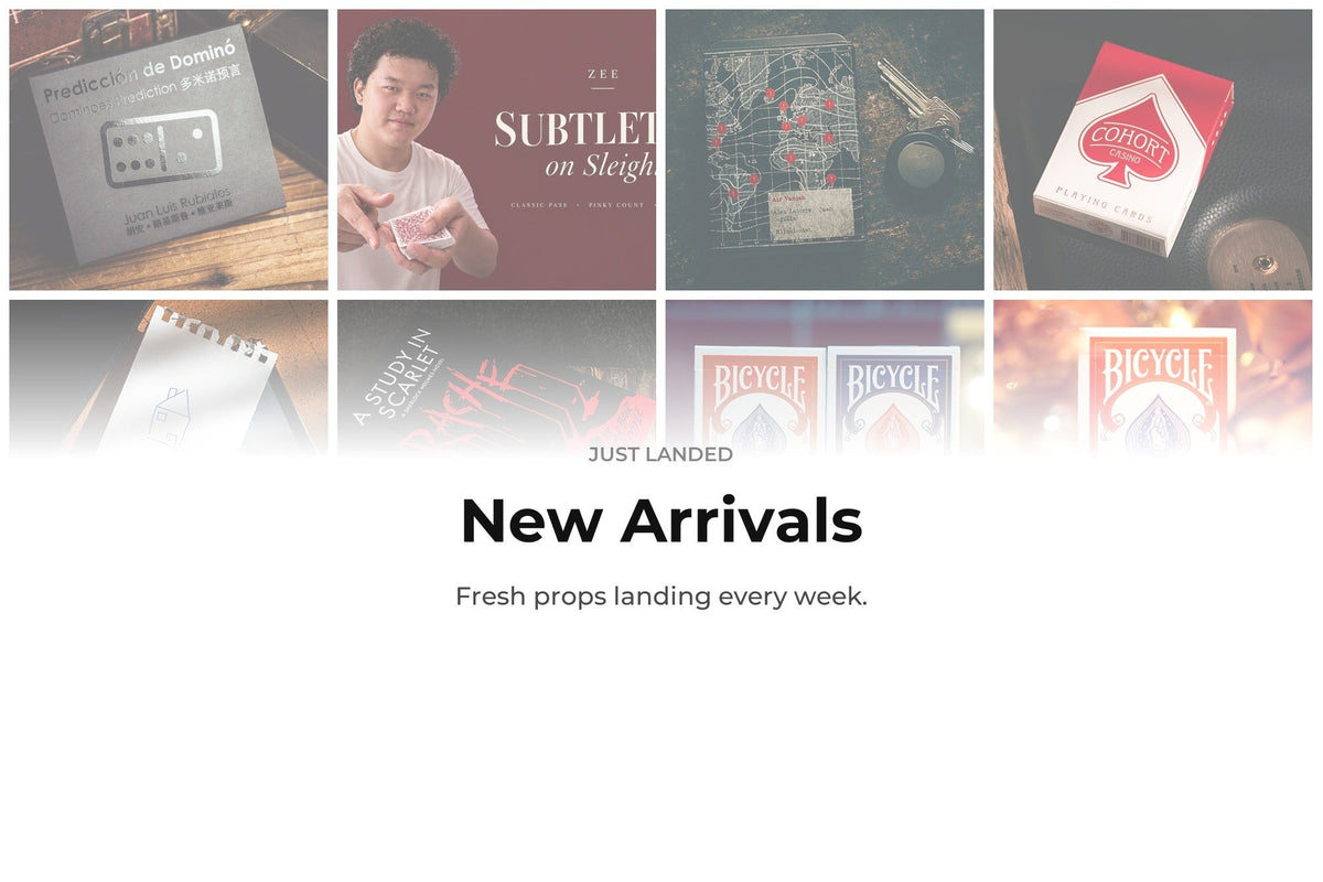 New Arrivals - Latest magic tricks and playing cards