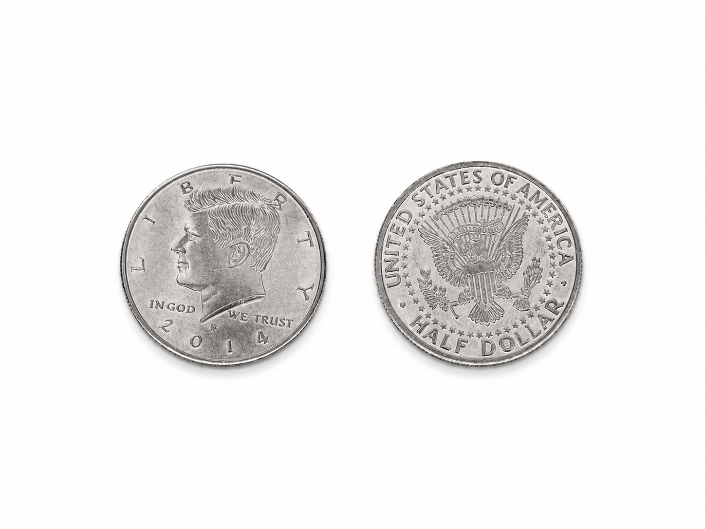 Super Thin Coins (Half Dollar Version) - front and back