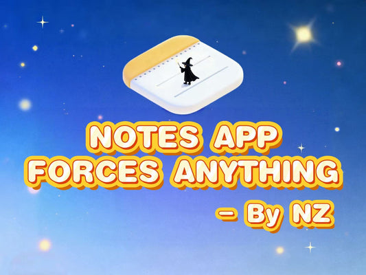 Notes App Forces Anything by Richard Zeng