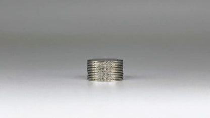 N52 Ultra-Thin Disc Magnets — 20 Pack
