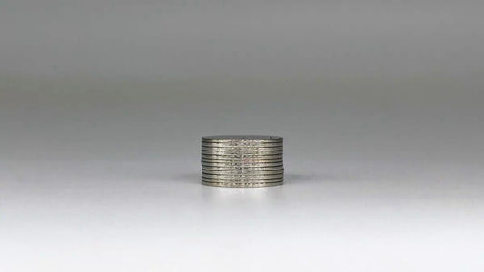 N52 Ultra-Thin Disc Magnets — 20 Pack