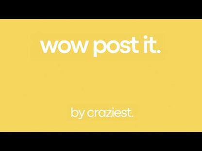 WOW Post-it by Craziest - Demo Video